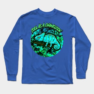 Cool As A Chameleon Long Sleeve T-Shirt